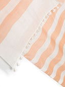 Paul Smith Pom Pom Cotton And Silk Blend Scarf