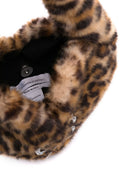 Blumarine Faux Fur Heart Handbag