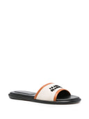 Isabel Marant Vikee Logo flache Sandalen