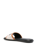 Isabel Marant Vikee Logo flache Sandalen