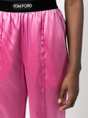Tom Ford Pantalones de pijama de satén de seda de Tom Ford
