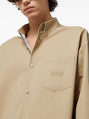 Gucci Cruise Logo Cotton Shirt