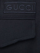 Gucci巡航羊毛长裤
