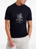 Brunello Cucinelli Cotton Printed T Shirt