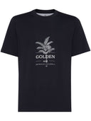 Brunello Cucinelli Cotton Printed T Shirt