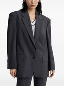 Brunello Cucinelli Tropical Wool Jacket With Shiny Details