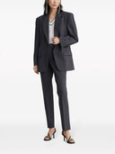 Brunello Cucinelli Tropical Wool Jacket With Shiny Details