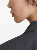 Brunello Cucinelli Tropical Wool Jacket With Shiny Details