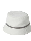 Brunello Cucinelli Linen And Cotton Bucket Hat With Shiny Details