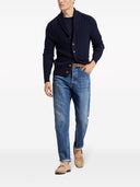 Brunello Cucinelli Faux Layering Silk And Cotton T Shirt