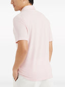 Polo piquet brunello cucinelli cotone