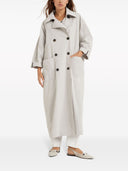 Brunello Cucinelli Techno Canvas Raincoat