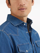 Brunello Cucinelli Denim Shirt