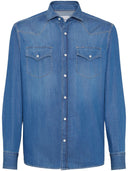 Brunello Cucinelli Denim Shirt