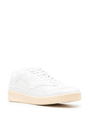 Jil Sander Logo Leather Sneakers