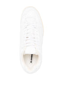 Jil Sander Logo Leather Sneakers