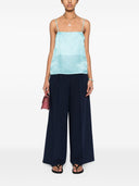 Forte Forte Micro Damier Strappy Top