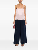 Forte Forte Micro Damier Strappy Top