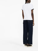 Moncler Logo Cotton Polo Shirt