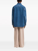 Ami Paris Ami De Coeur Denim Shirt