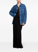 Ami Paris Ami De Coeur Denim Shirt