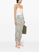 Tory Burch Printed Cotton Trousers