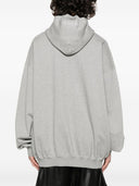 Vetements Logo Cotton Blend Hoodie