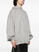 Vetements Logo Cotton Blend Hoodie