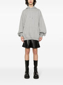 Vetements Logo Cotton Blend Hoodie