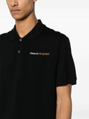 Alexander MC Queen Logo Organic Cotton Polo Shirt