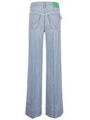 Bottega Veneta Wide Leg Denim Jeans