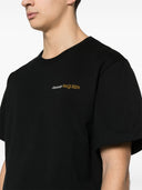 Alexander Mc Queen Logo Cotton T Shirt