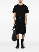 Alexander Mc Queen Logo Cotton T Shirt