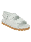 Bottega Veneta Jack Leather Flat Sandals