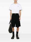 Alexander Mc Queen Logo Cotton T Shirt