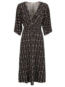 Siyu V Necked Midi Dress