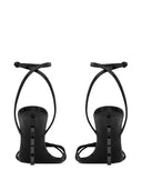 Saint Laurent Opyum Lederferse Sandalen