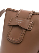 Emporio Armani Capsule Pre Leather Bucket Bag