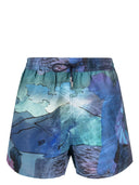 Paul Smith Narcissus Print Swim Shorts