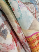 Faliero Sarti Eolie Modal And Silk Blend Stole