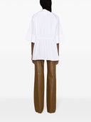 Chaqueta de túnica de algodón de max mara