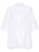Chaqueta de túnica de algodón de max mara