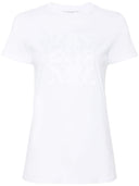 Maglietta di cotone max mara logo