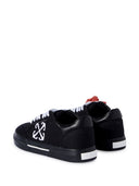 Off White Low Vulcanized Canvas Sneakers