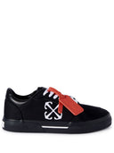 Off White Low Vulcanized Canvas Sneakers