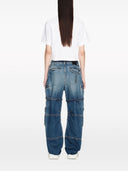 Off White Cargo Denim Jeans