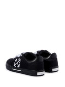 Off White Low Vulcanized Canvas Sneakers
