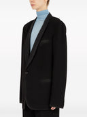 Maison Margiela Wool Single Breasted Blazer Jacket