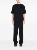 Off White Logo Cotton T Shirt