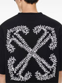 Off White Logo Cotton T Shirt